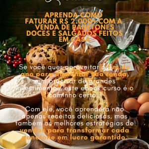 Ebook Panetones Caseiros Lucrativos
